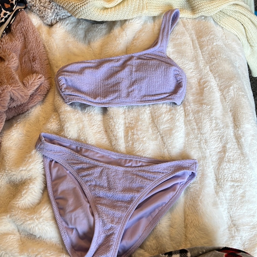 Purple bikini